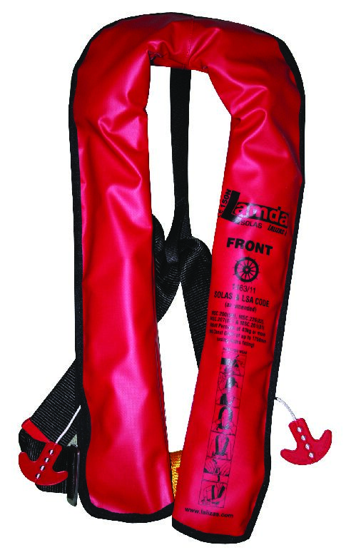 LALIZAS Lamda Automatic Inflatable Lifejacket 150N, SOLAS/MED-MER, Adult