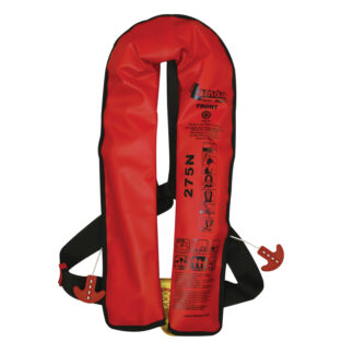 LALIZAS Lamda 275N Lifejacket automatic inflatable SOLAS MED-MER stainless steel buckle SKU 71216