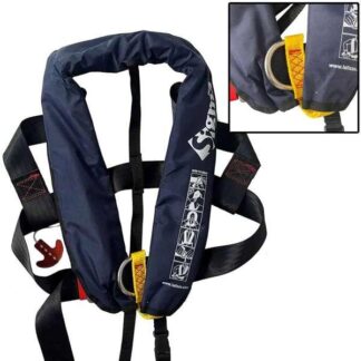 LALIZAS Sigma 170N Harness Lifejacket automatic navy blue with crotch strap SKU 710944