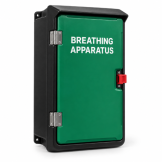 Cabinet For Eebd Scbablack W.green Door – Safety – Breathing Apparatus